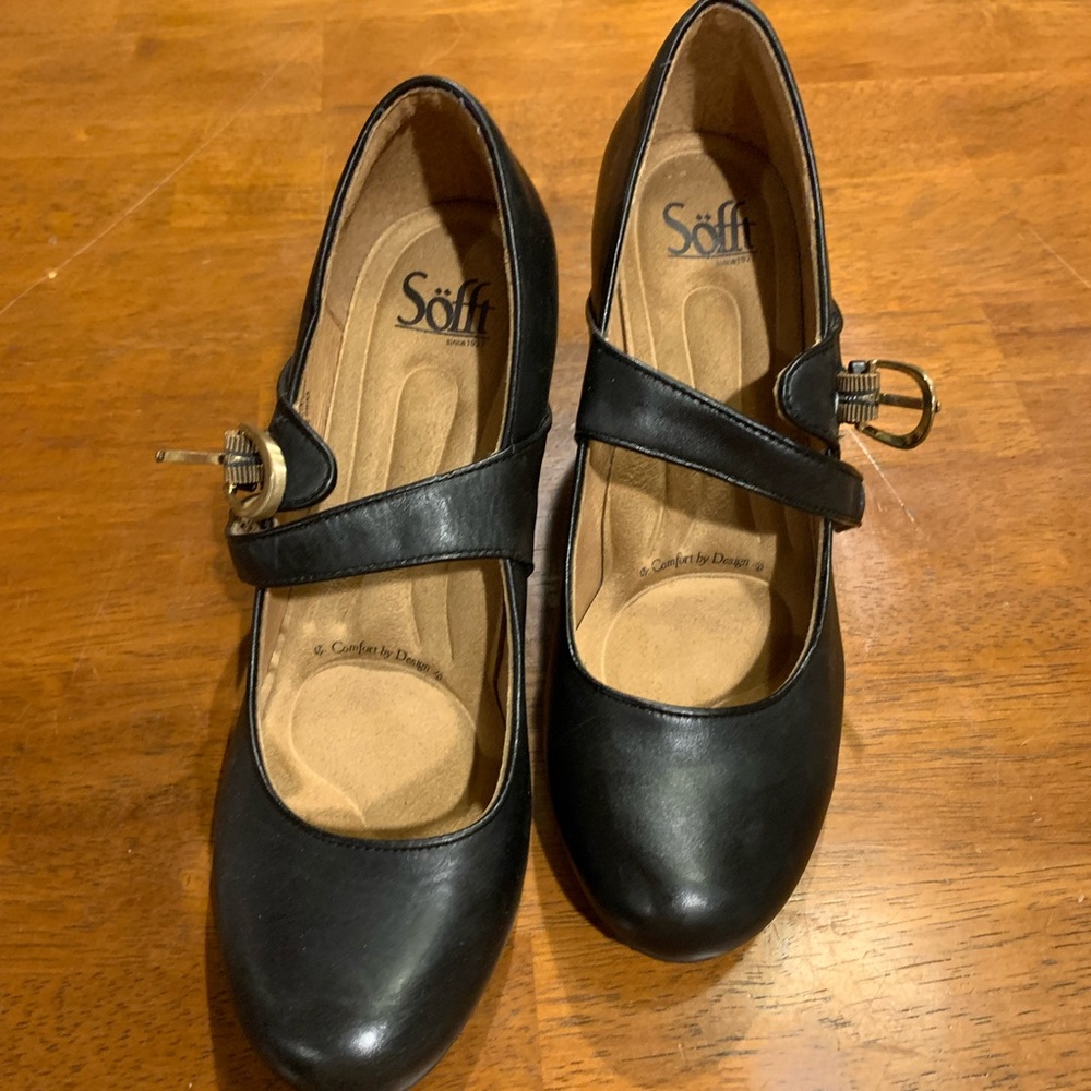 Black Sofft heels! Made for comfort! 🖤